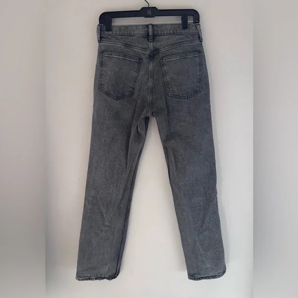 Gap Size 6S 90’s High Rise Straight Denim in Washed Black - Picture 3 of 10